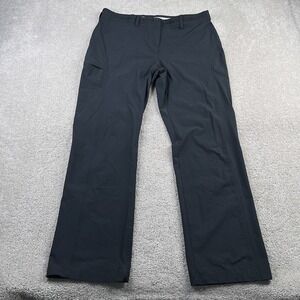 Exofficio Pants Womens 16‎ Black Chino Bootcut Stretch Nylon Hiking Outdoors